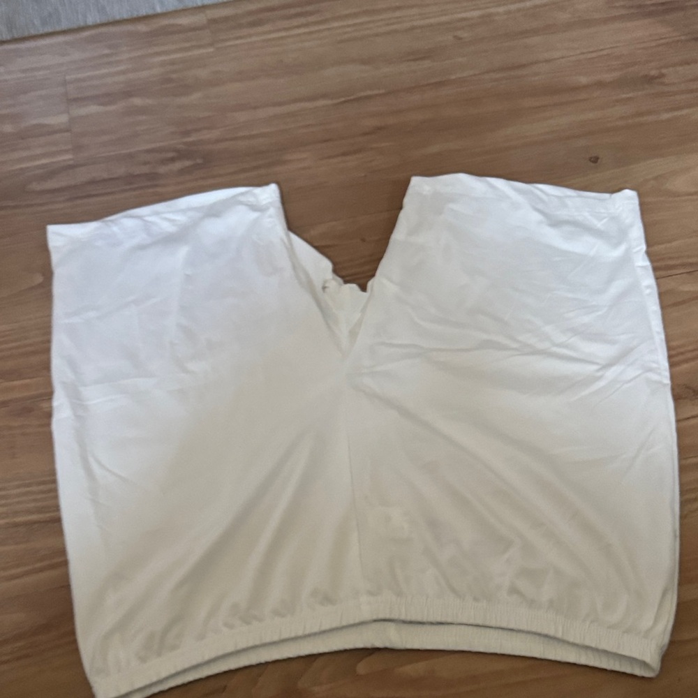 White Athletic Skort Shorts